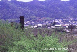 Village of Bizen pottery