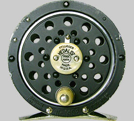 Pflueger Medalist 1492 Fly Reel USA Sculpted Pillers