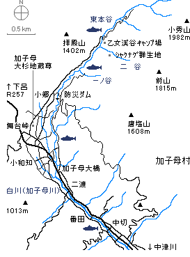 Shirakawa Riv. map