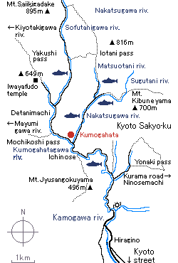 Field map of Kumogahata