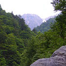 The top of Mt. Hakusan