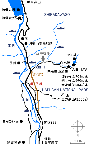 field map of hirase