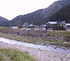 morisato village and stream