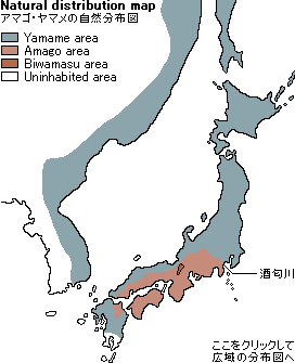 distribution map