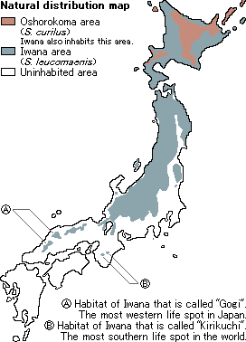 distribution map