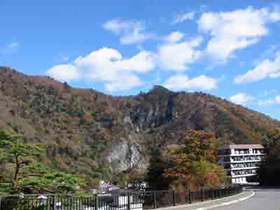 塩原温泉街