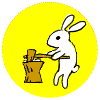 月とうさぎ