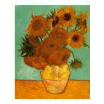 Vase with Twelve Sunflowers, 1888