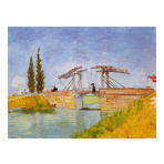 The Langlois Bridge at Arles, 1888