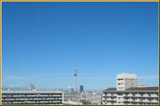 台風一過の快晴