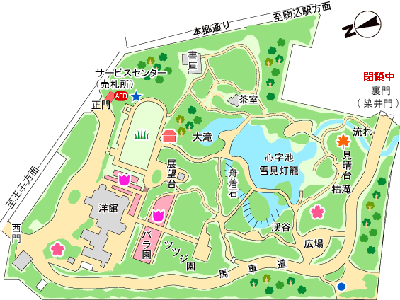 園内マップ