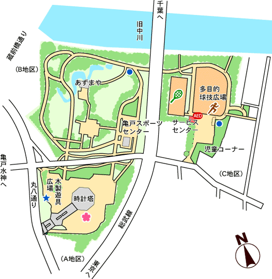 園内マップ