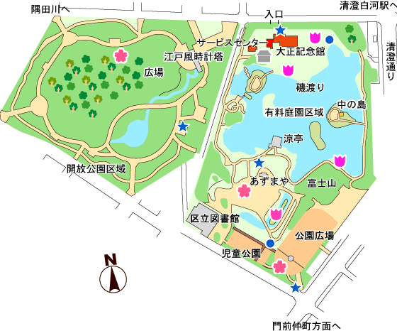 園内マップ