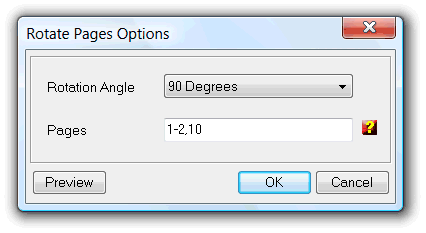 Rotate pages screenshot