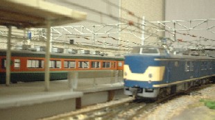 試験車走行
