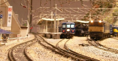 記念列車発車・・・
