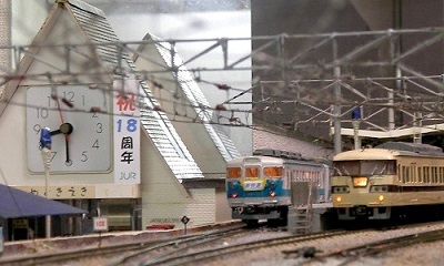 新快速の記念列車