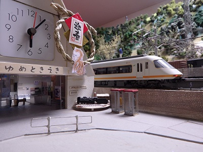 2016年初列車の通過・・・・