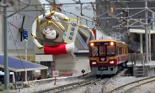 2021年初列車の入線・・・・