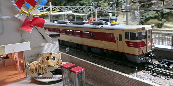 2022年初列車の入線・・・・