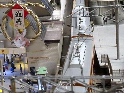 2023年初列車の入線・・・・