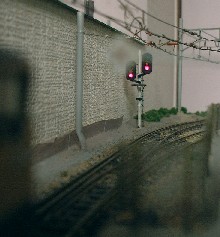 ゆめとき駅出発信号「赤」・・・・・