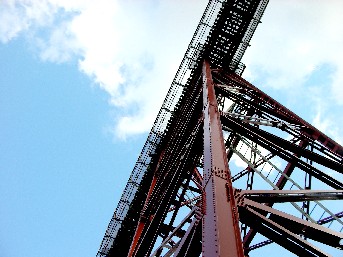 餘部駅から