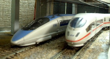 ICE3と500系のぞみを比較