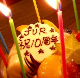 記念のケーキ・・・・・