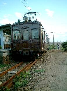 長門本山駅にて