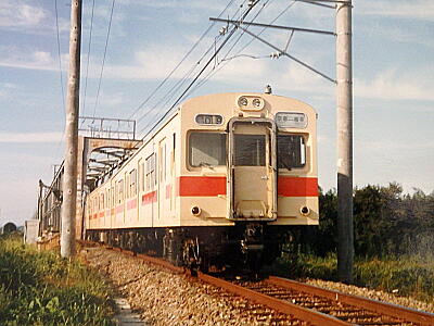 103系改造105系電車木津川橋梁