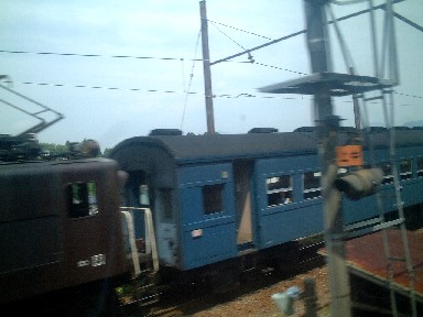 大井川鉄道と併走