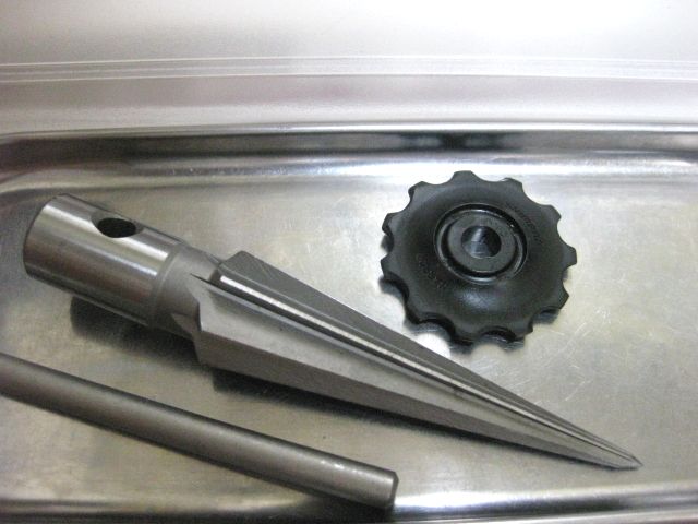 Expand The Hole With A Reamer.