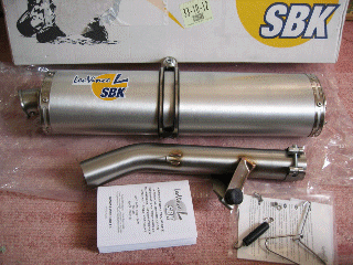 CBR600F LeoVince Silencer