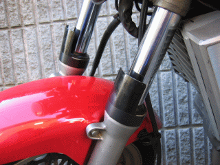 VT250SPADA Fork Protector