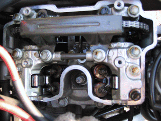 VT250SPADA Engine Head
