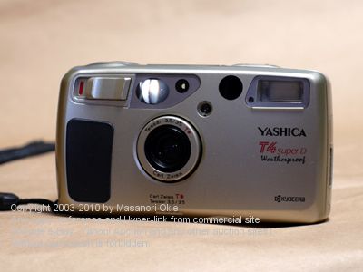 KYOCERA T-PROOF / YASHICA T4 Super / T5