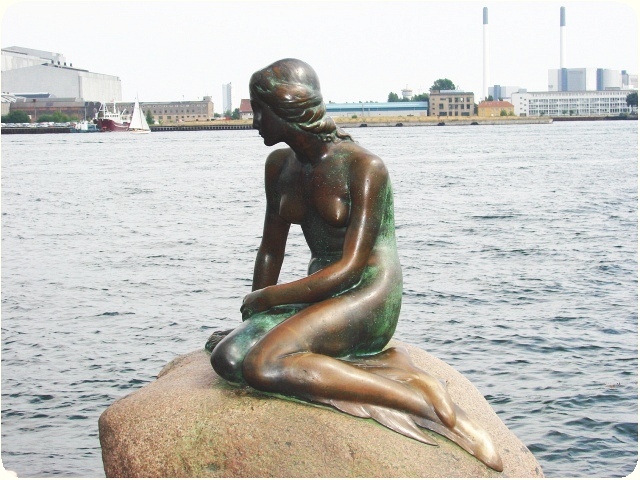 「人魚姫」の像