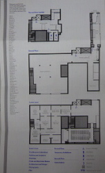 ニューヨーク近代美術館の見取図