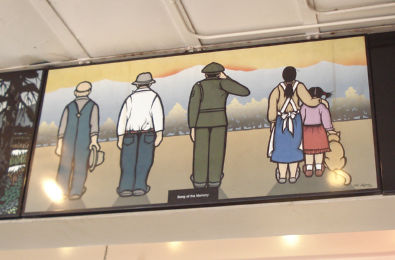 パイク・プレイス・マーケットの壁画