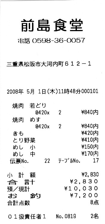 前島食堂 前島食堂